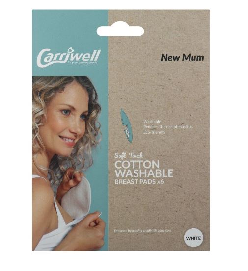 Carriwell - Cotton Washable Breast Pads