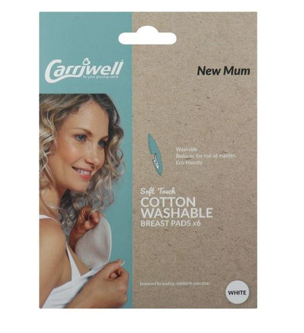 Carriwell - Cotton Washable Breast Pads